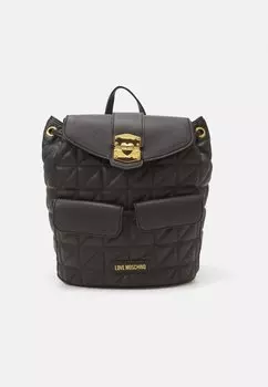 Рюкзак CLICK HEART Love Moschino, черный