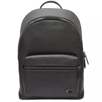 Рюкзак Coach Charter, цвет Black Pebble Leather
