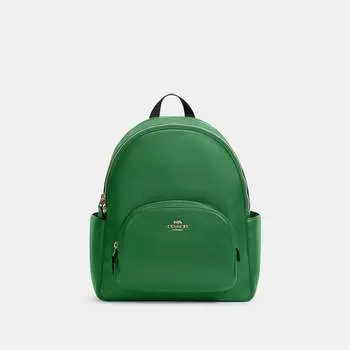 Рюкзак Coach Outlet Court, цвет Gold/Kelly Green
