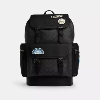 Рюкзак Coach Sprint Backpack, цвет Gunmetal/Charcoal Multi