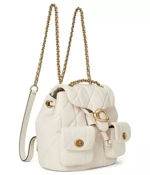 Рюкзак COACH Tabby Backpack with Quilting, цвет B4/Chalk