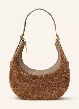 Рюкзак COCCINELLE, серо-коричневый