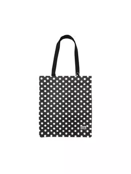 Рюкзак COFI 1453 Stylische Gepunktete Tasche mit Reisverschluss - Einkaufstasche, черный