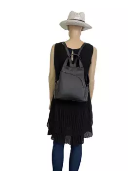 Рюкзак COLLEZIONE ALESSANDRO "Дарлинг" из итальянской кожи, бежевый