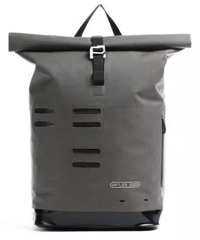 Рюкзак Commuter Daypack Urban 27 Rolltop 15,4 дюйма, полиэстер Cordura Ortlieb, серый