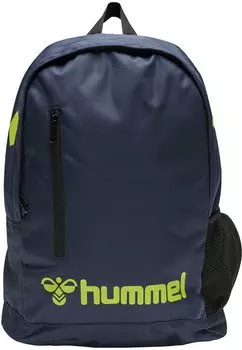 Рюкзак CORE Hummel, цвет dark denim/lime punch