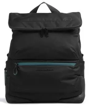 Рюкзак CORNER 15 из переработанного полиэстера Piquadro, черный