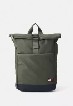 Рюкзак DAILY ROLLTOP BACKPACK Tommy Jeans, зеленый