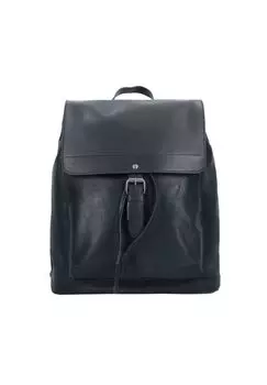 Рюкзак Dakota кожаный 38 см с отделением для ноутбука LEONHARD HEYDEN, черный