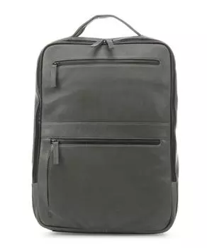 Рюкзак Den Haag 16 дюймов из мелкозернистой яловой кожи. Leonhard Heyden, зеленый