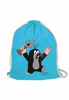 Рюкзак DER KLEINE MAULWURF JUHU LOGOSHIRT, синий