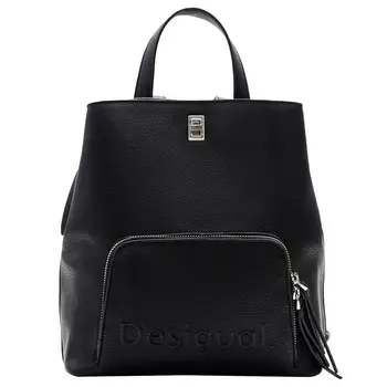 Рюкзак Desigual Half Logo 24 Sumy Mini 29.5 cm, черный