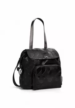 Рюкзак Desigual с тиснением, черный