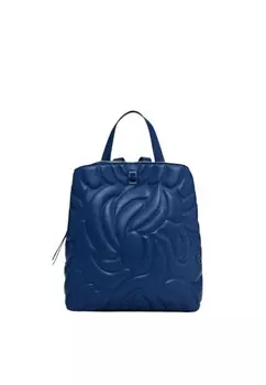 Рюкзак Desigual с тиснением, синий