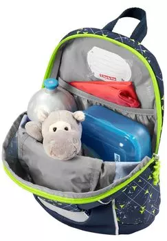 Рюкзак детский садовый на двусторонней молнии, прицеп, 6 литров, детский Step by Step, цвет Little Wild Cat