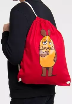 Рюкзак DIE MAUS LOGOSHIRT, красный