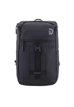 Рюкзак Discovery city "Щит" из полиэстера rPet, черный