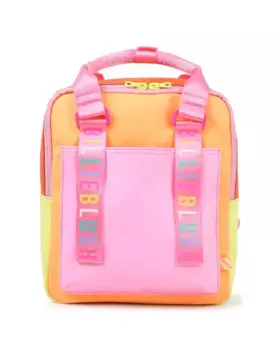 Рюкзак для девочек в стиле колор-блок с передним карманом Billieblush, оранжевый