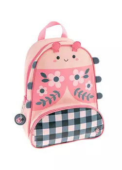 Рюкзак для девочки с декором в виде божьей коровки Stephen Joseph