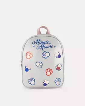 Рюкзак для девочки с нашивкой Kids El Corte Ingls, серебряный