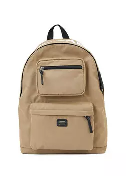 Рюкзак для мальчика с логотипом Dolce&Gabbana, бежевый