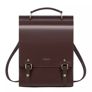 Рюкзак для ноутбука из коровьей кожи, студенческий рюкзак среднего размера, женский, разноцветный CNOLES, Enchanted Black