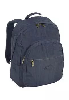 Рюкзак для ноутбука Journey, нейлон, отделение-органайзер, боковые карманы, мужской camel active, темно-синий