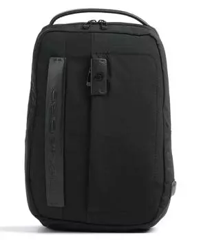 Рюкзак для ноутбука P16 14 полиэстер Piquadro, черный