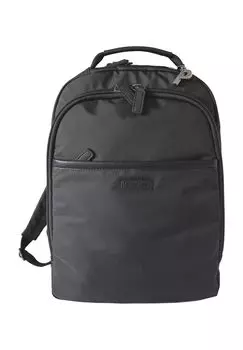 Рюкзак для ноутбука Spore, нашивка с логотипом, подвеска, отделения на молнии PICARD, черный