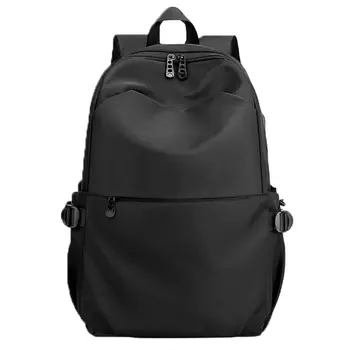 Рюкзак для ноутбука Warrior Oxford большого размера унисекс, классный черный