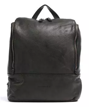 Рюкзак для подводной лодки 13 дюймов из зернистой воловьей кожи. Harold'S, черный