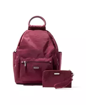 Рюкзак для телефона с RFID-защитой All Day Baggallini, фиолетовый