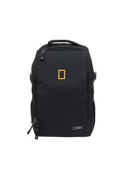 Рюкзак для восстановления из прочного полиэстера с карманом из RPET NATIONAL GEOGRAPHIC, черный