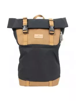 Рюкзак Doughnut Christopher Euro 18 - Rolltop Rucksack 45 cm, цвет black x khaki