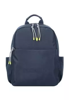 Рюкзак, двусторонняя молния, подвеска PICARD, темно-синий