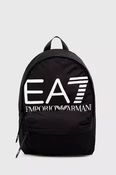 Рюкзак EA7 Emporio Armani, черный