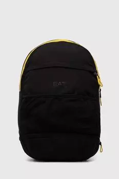Рюкзак EA7 Emporio Armani, черный