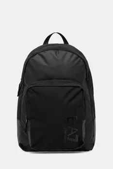 Рюкзак Ea7 Emporio Armani, черный