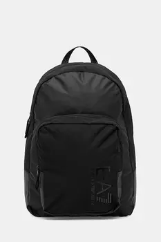 Рюкзак Ea7 Emporio Armani, черный