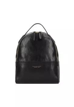 Рюкзак Elettra City кожаный 26 см THE BRIDGE, цвет Nero