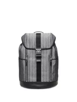Рюкзак Eli с узором MK2000 и пряжкой MICHAEL KORS, черный
