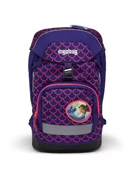 Рюкзак Ergobag Pearl DiveBear, фиолетовый/синий/розовый