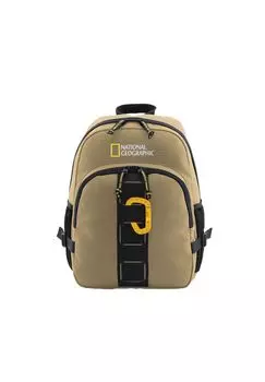 Рюкзак EXPLORER III из переработанных ПЭТ-бутылок NATIONAL GEOGRAPHIC, бежевый