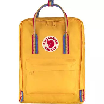 Рюкзак Fjllrven, цвет Warm Yellow-Rainbow Pattern