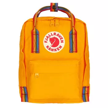 Рюкзак Fjllrven, цвет Warm Yellow-Rainbow Pattern