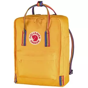 Рюкзак FJLLRVEN Kanken Rainbow, желтый