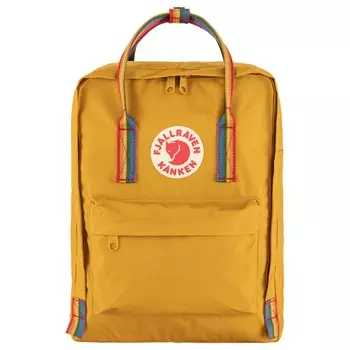 Рюкзак FJLLRVEN Knken Rainbow 38 cm, цвет ochre rainbow pattern