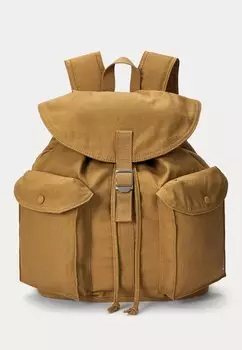 Рюкзак FLAP TOP CANVAS BACKPACK Ralph Lauren, желтовато-коричневый