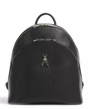 Рюкзак Fly из зерненой яловой кожи Patrizia Pepe, черный