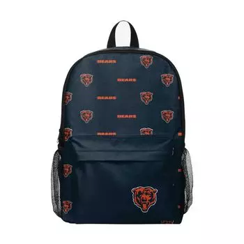 Рюкзак FOCO Chicago Bears с повторяющимся логотипом
